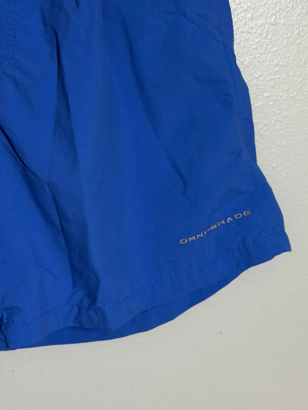 Columbia Sportswear Men Outdoor Royal Blue Quick-Dry Swim/Active‎ Shorts size S